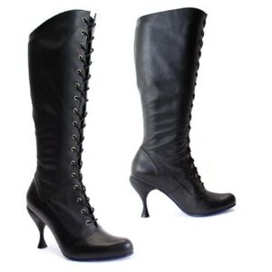 John Fluevog Logan Black Lace-Up Boots